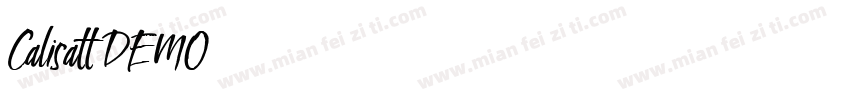 Calisatt DEMO字体转换